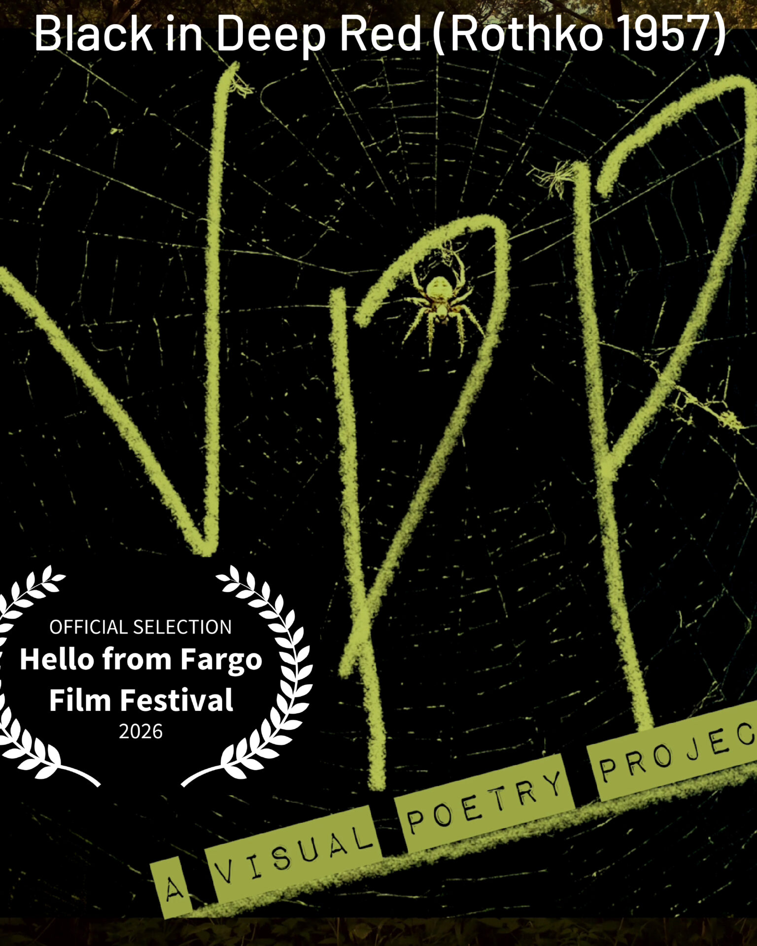 Black in Deep Red (Rothko 1957) Official Selection