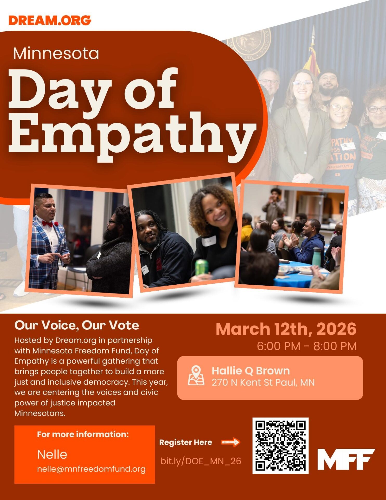 Flyer for Day of Empathy - information in post text